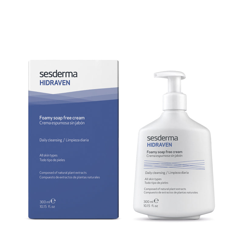 HIDRAVEN crema espumosa sin jabón 300 ml-0