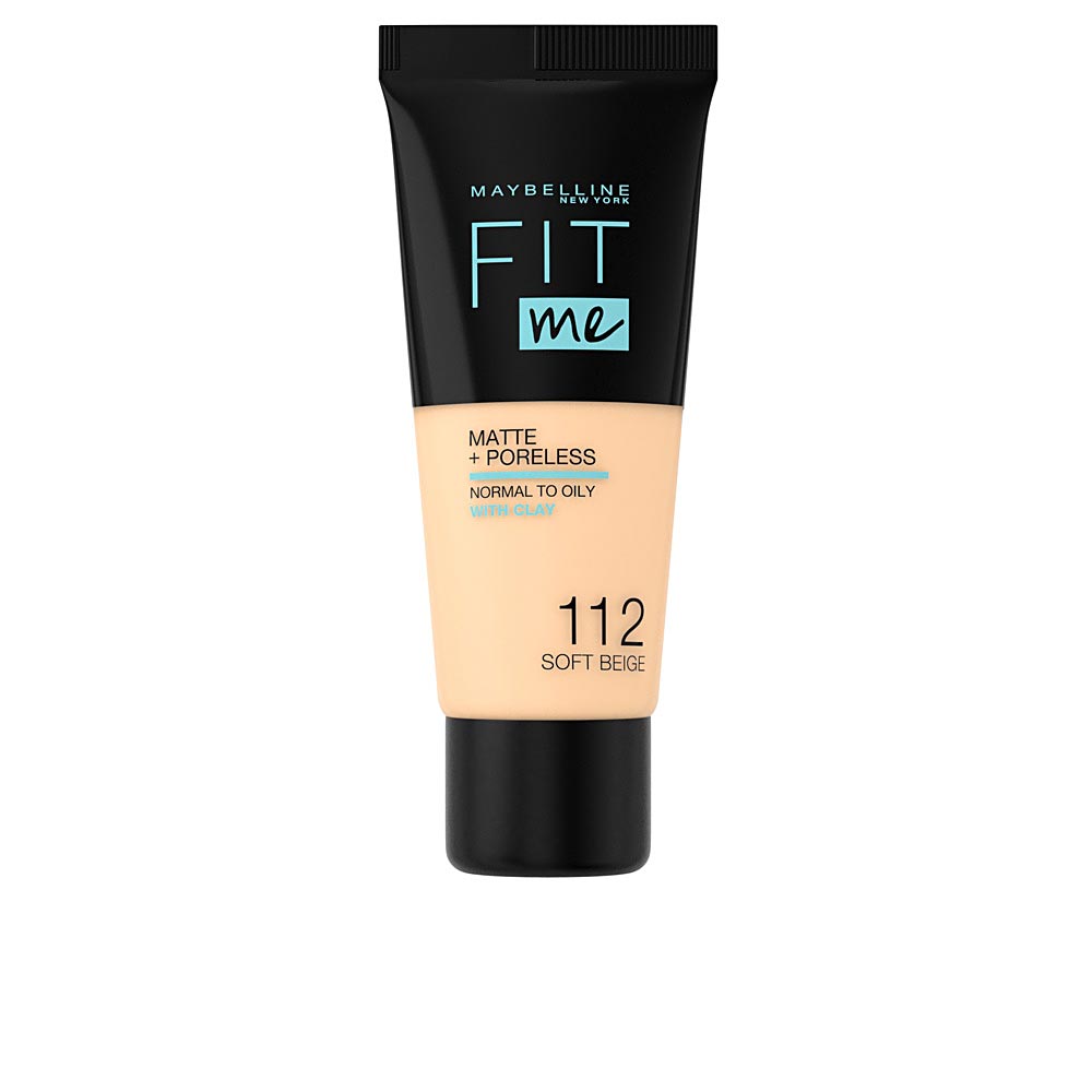 FIT ME! Foundation matte+poreless #112-soft beige-0