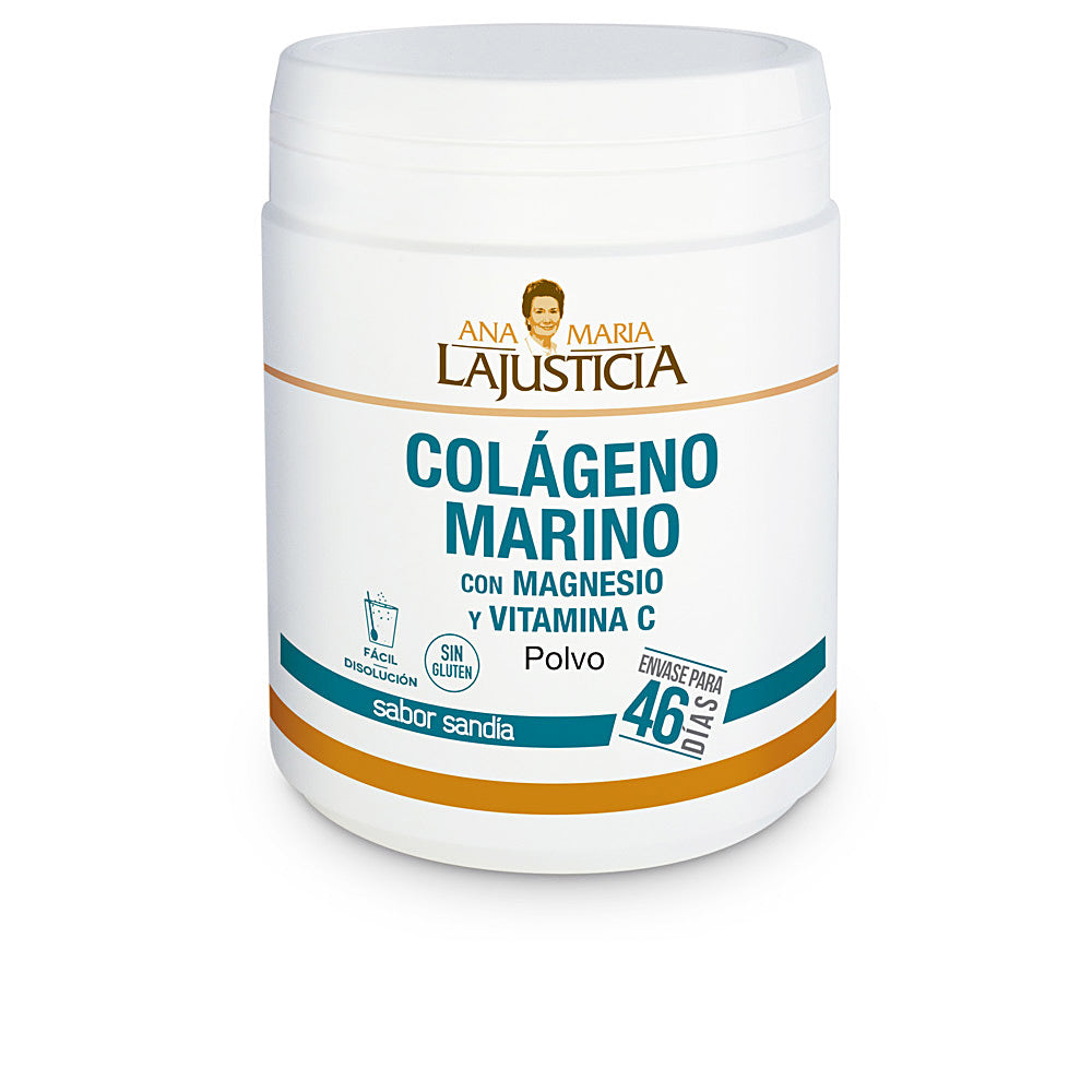 Marine collagen with magnesium and vitamin C, watermelon flavor, powder 135 g-0