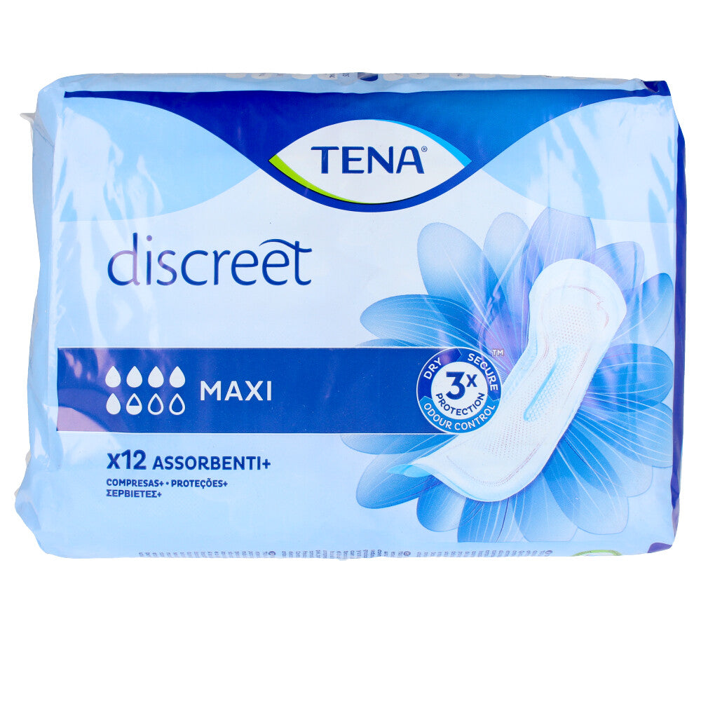 DISCREET maxi incontinence pads 12 units-0