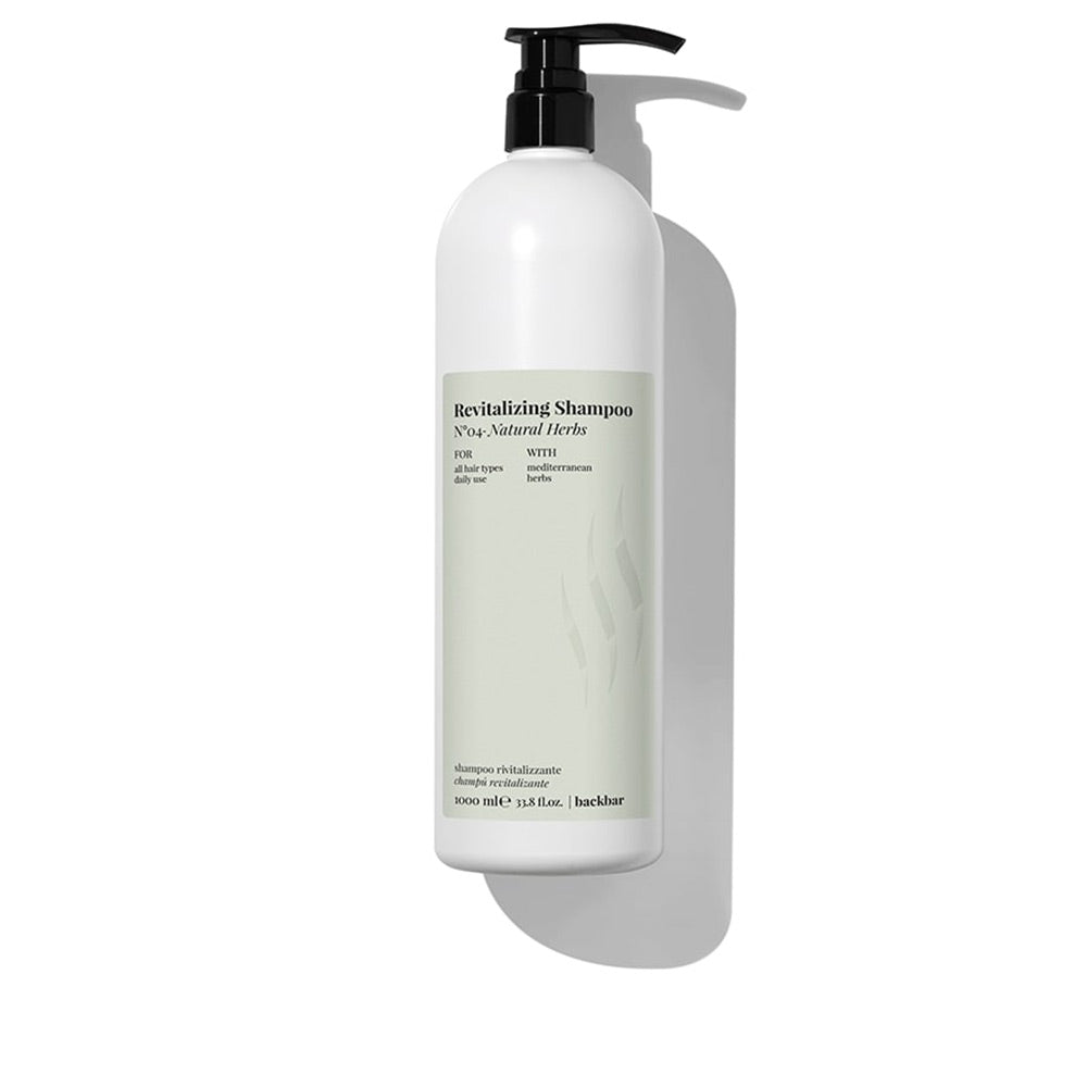 BACK BAR revitalizing shampoo nº04-natural herbs 1000 ml-0