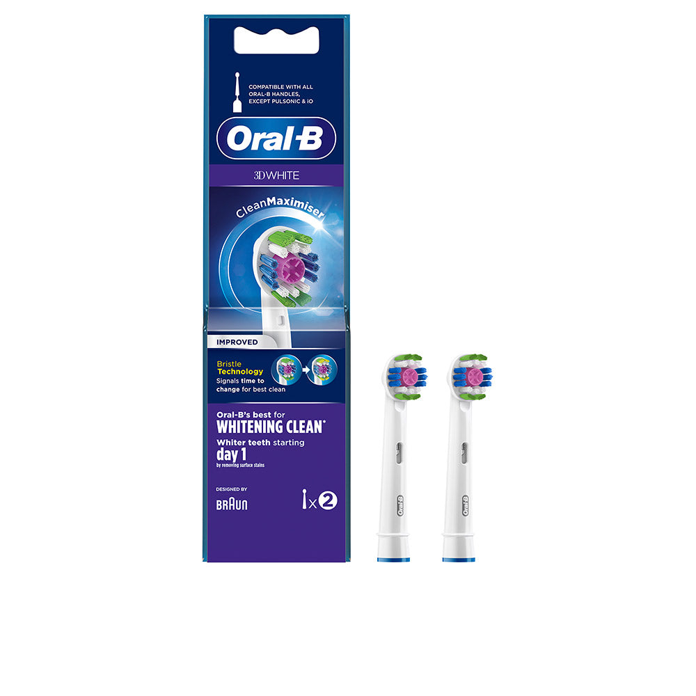 3D WHITE WHITENING CLEAN cabezales 2 pz-0