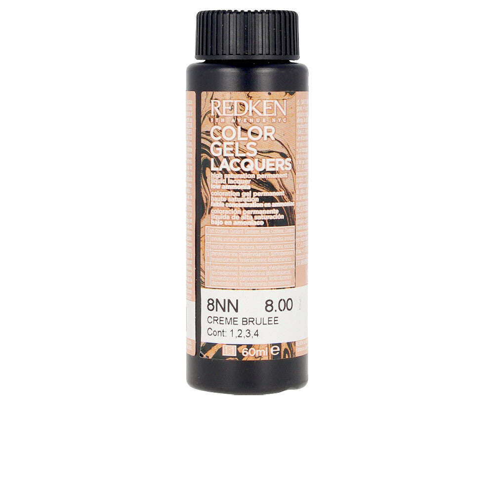 COLOR GEL LACQUERS #8NN-natural creme brulee 60 ml x 3 u-0