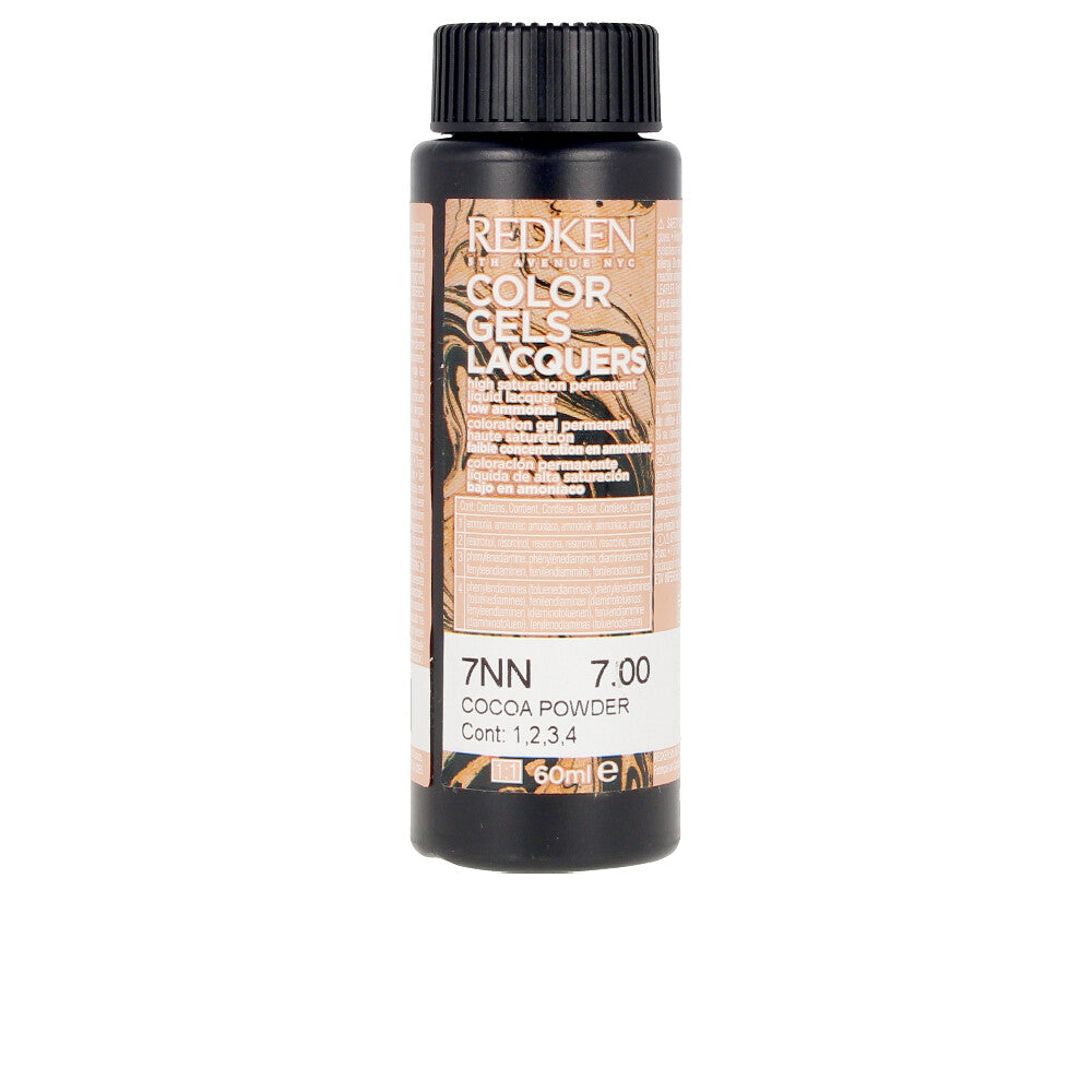 COLOR GEL LACQUERS #7NN-natural cocoa powder 60 ml x 3 u-0