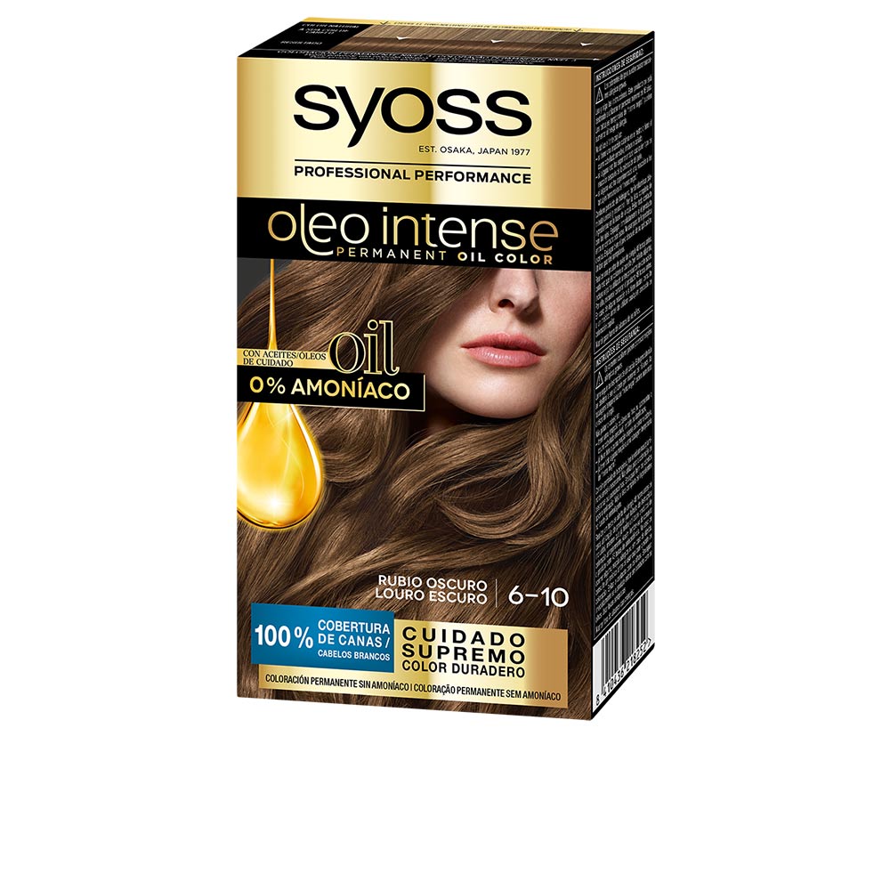 OLEO INTENSE ammonia - free hair color 6.10 - dark blonde 5 pcs - Cosmova