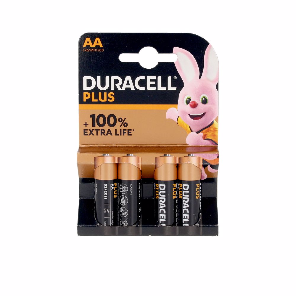 DURACELL PLUS POWER LR06 batteries pack x 4 u-0