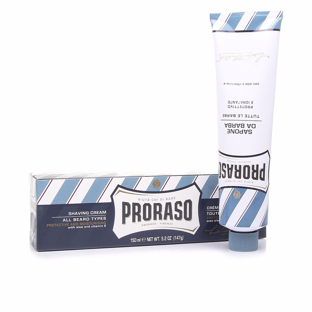 BLUE crema de afeitar aloe y vitamina E 150 ml-0