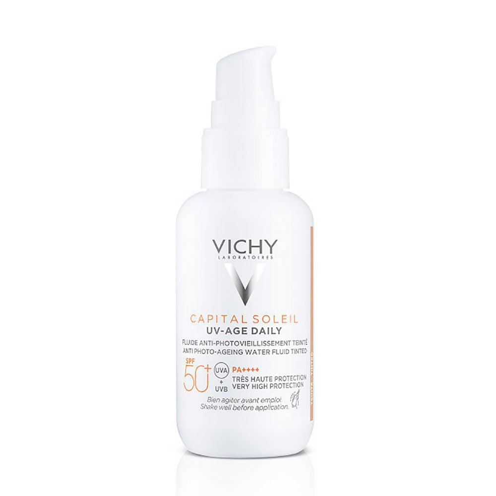 CAPITAL SOLEIL UV AGE daily photoprotective fluid color light SPF50+ 40 ml-0