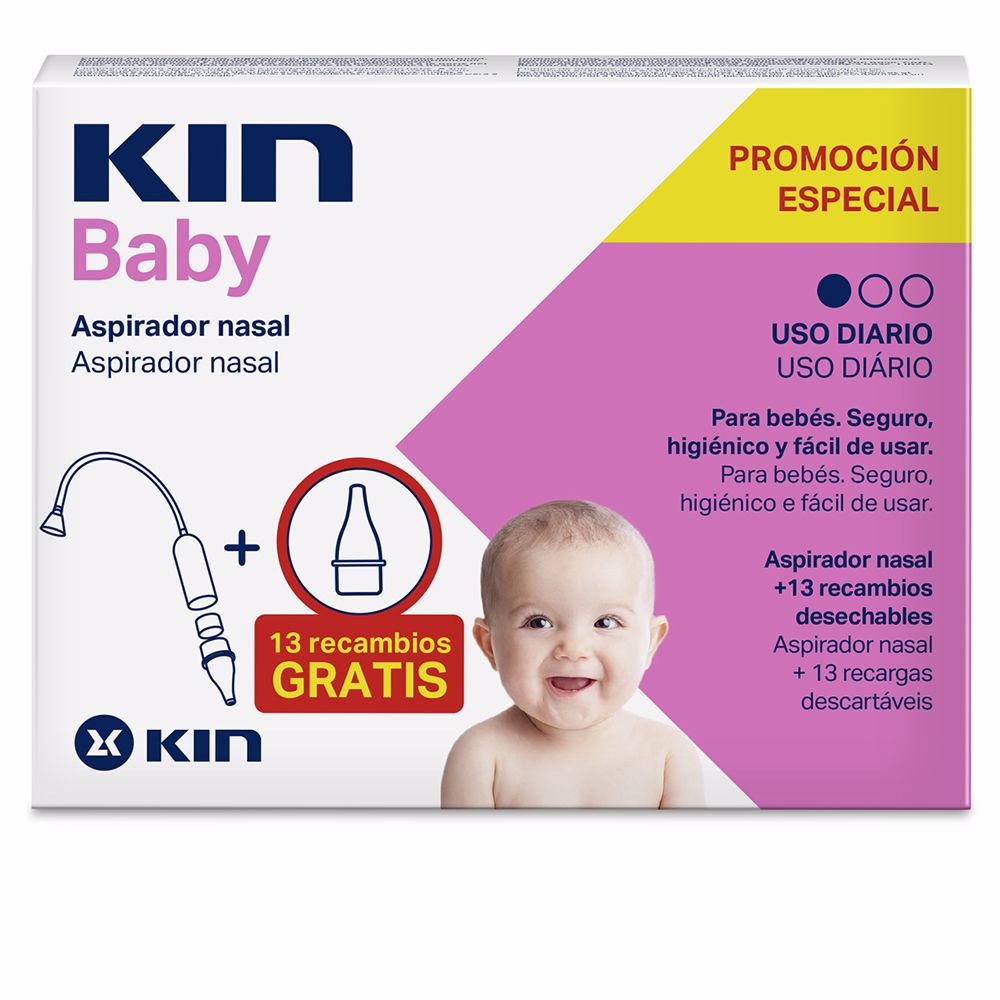 KIN BABY nasal aspirator + refill 2 units-0