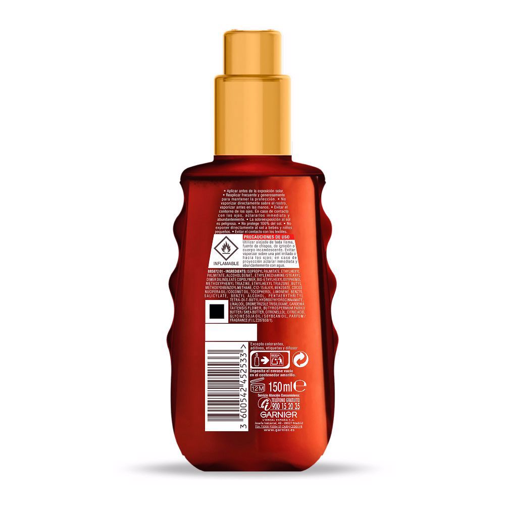 ACEITE PROTECTOR dorado sublime SPF30 spray 150 ml-0