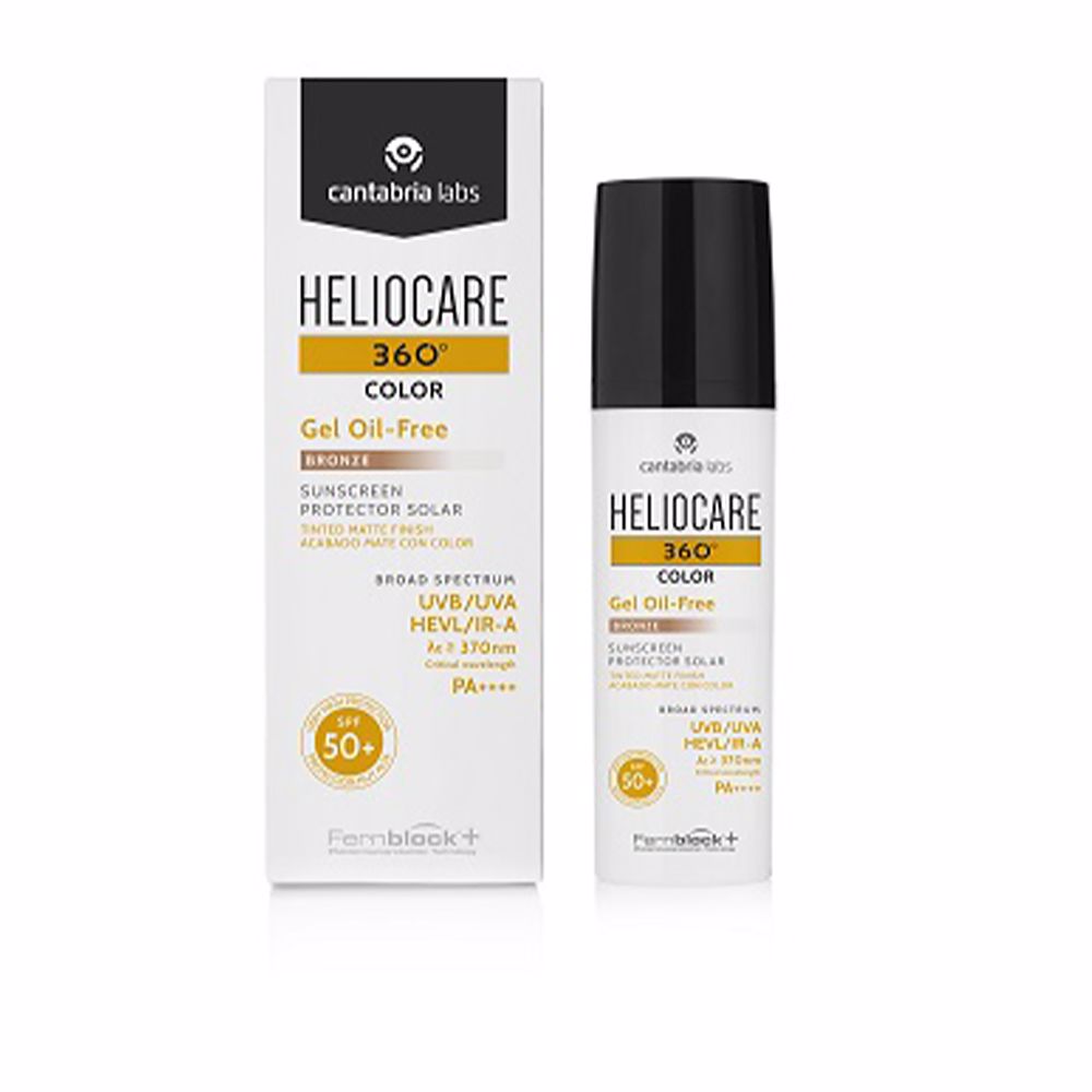 HELIOCARE 360° COLOR tinted sunscreen gel oil free SPF50+ #bronze 50 ml-0