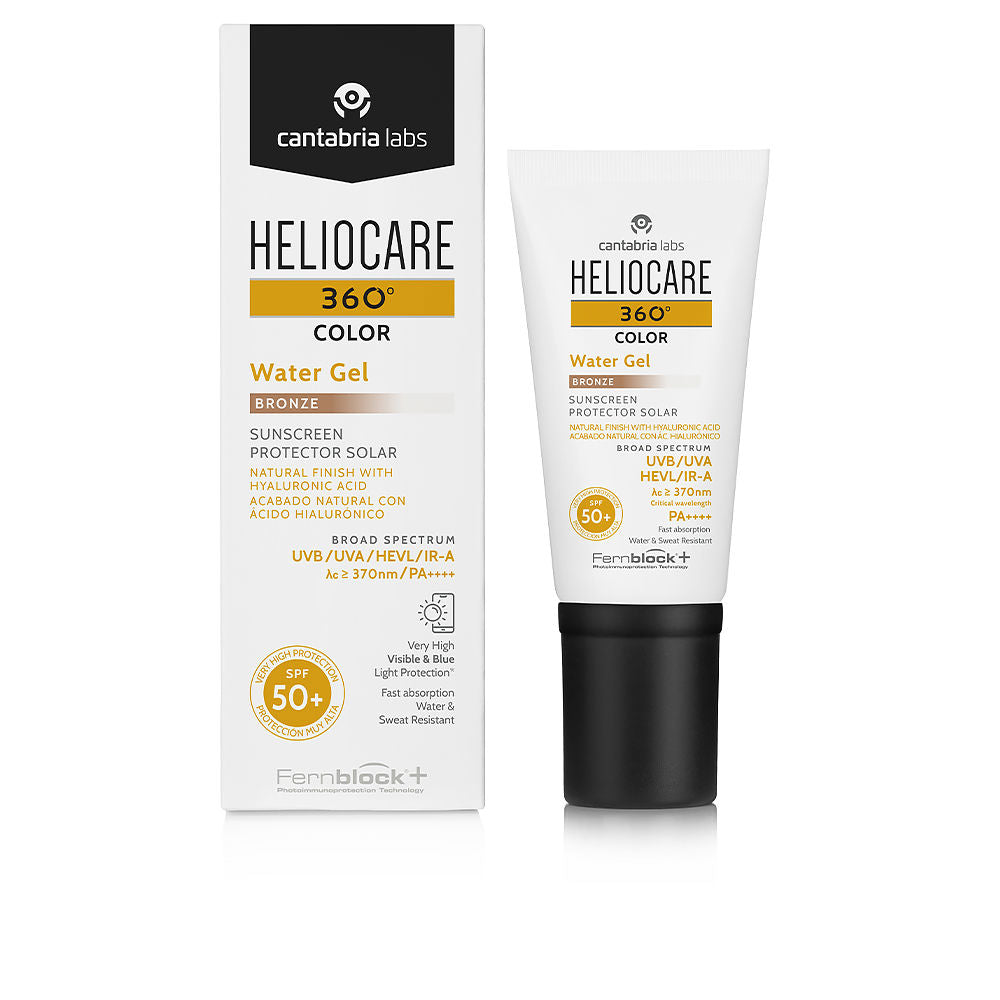 HELIOCARE 360° COLOR sunscreen with aqua gel color SPF50+ #bronze 50 ml-0