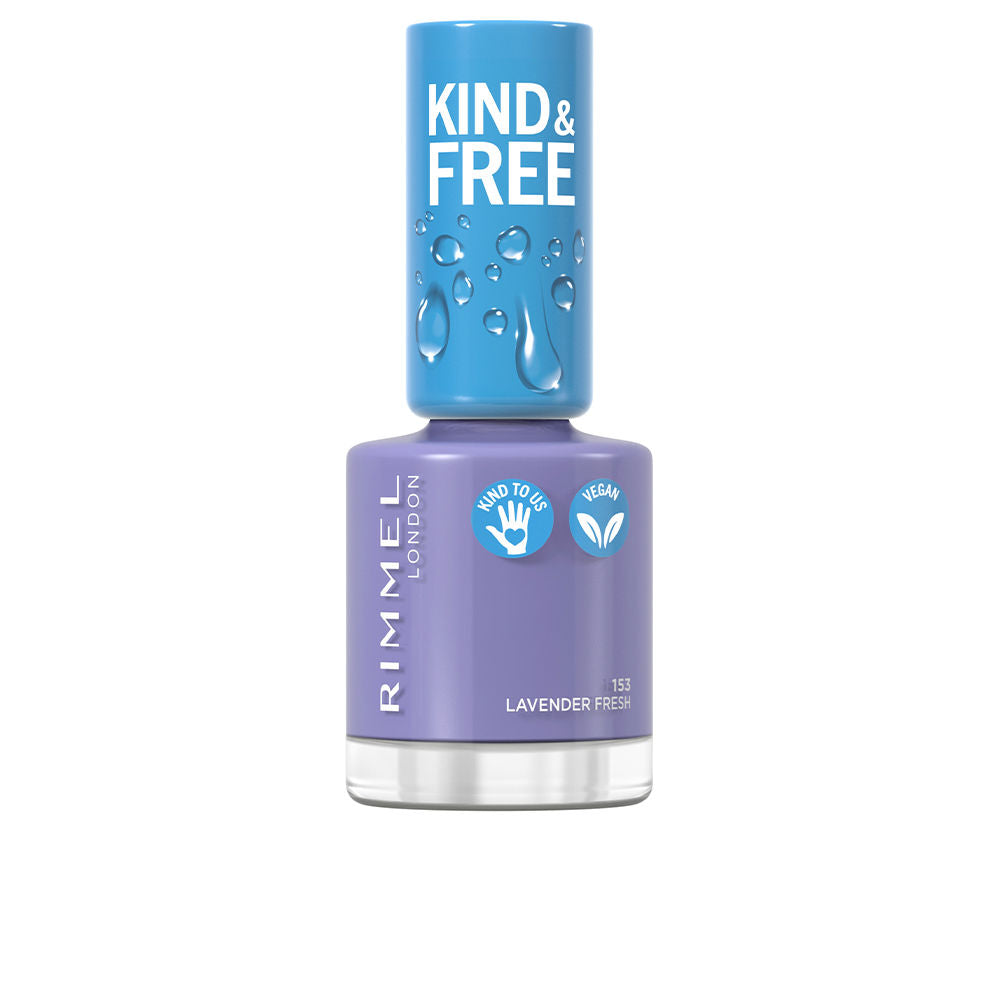 KIND & FREE nail polish #153-lavender light-0