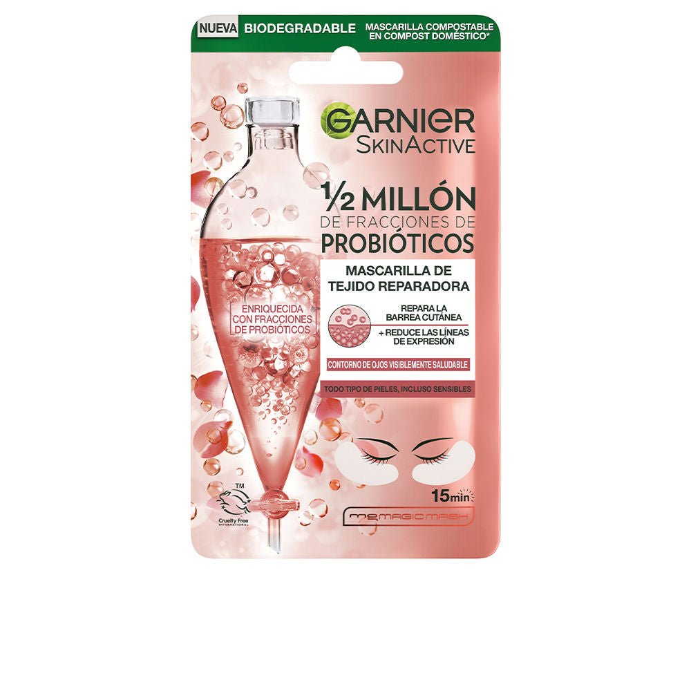 SKINACTIVE PROBIÓTICOS mascarilla tejido reparadora ojos y líneas de expresión 1 u - Cosmova