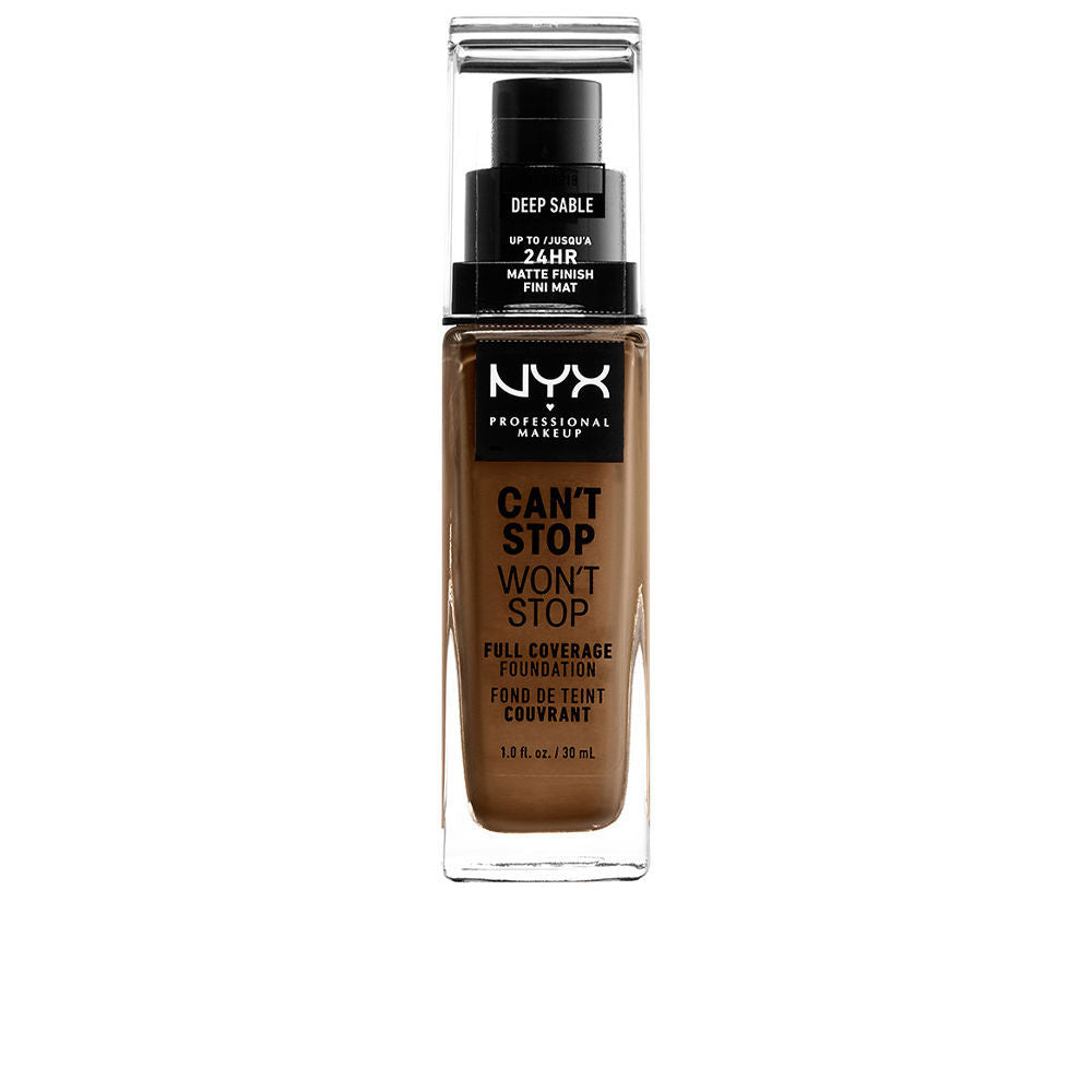 CAN'T STOP WON'T STOP full coverage foundation #deep sable-0