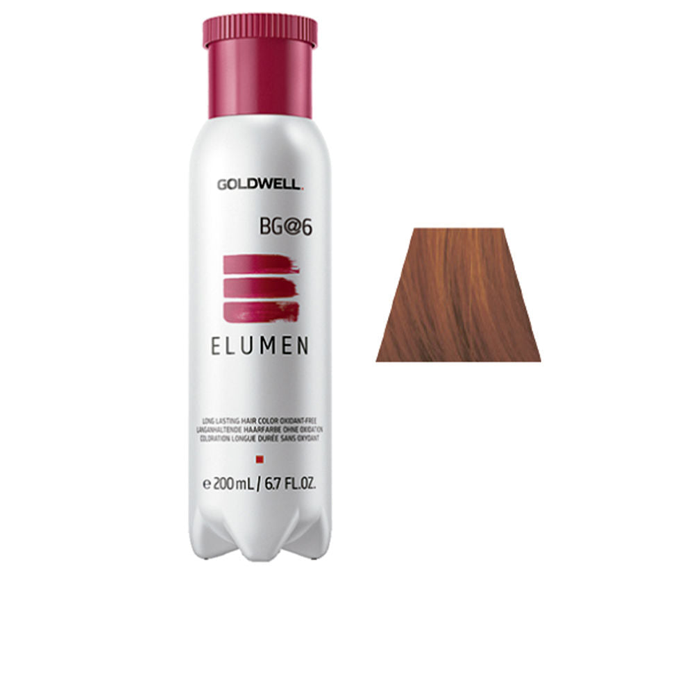 ELUMEN long lasting hair color oxidant free #BG@6 200 ml-0
