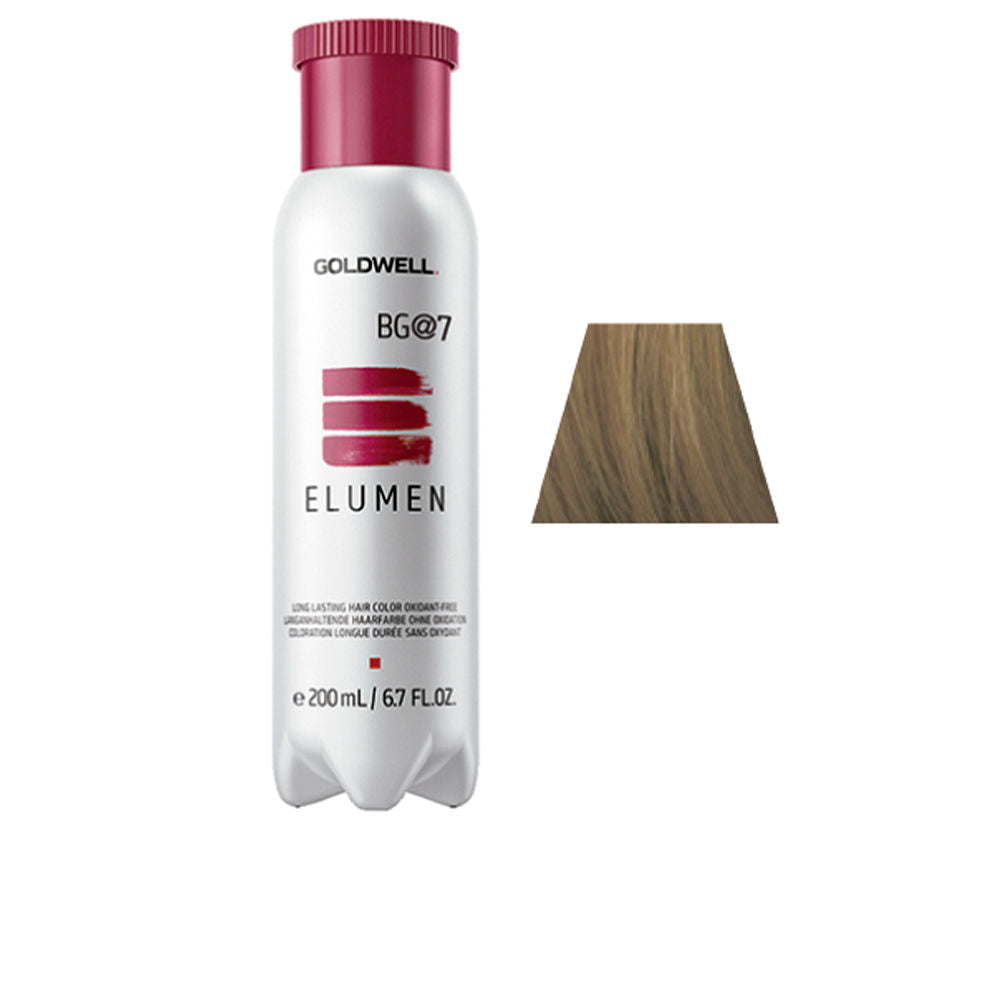 ELUMEN long lasting hair color oxidant free #BG@7 200 ml-0