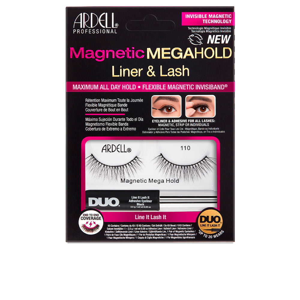 MAGNETIC MEGAHOLD LINER & LASH pestañas #110 2 u-0