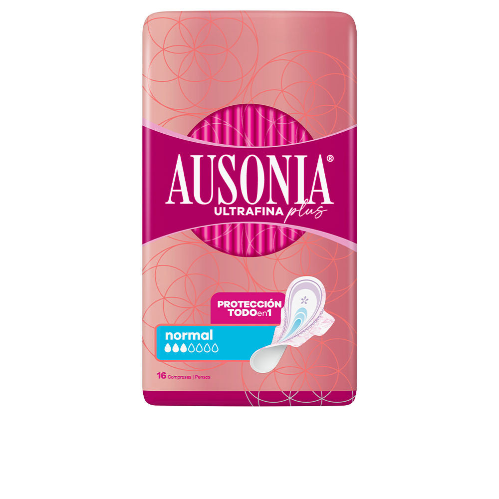 AUSONIA ULTRAFINA PLUS compresas normal alas 16 u-0