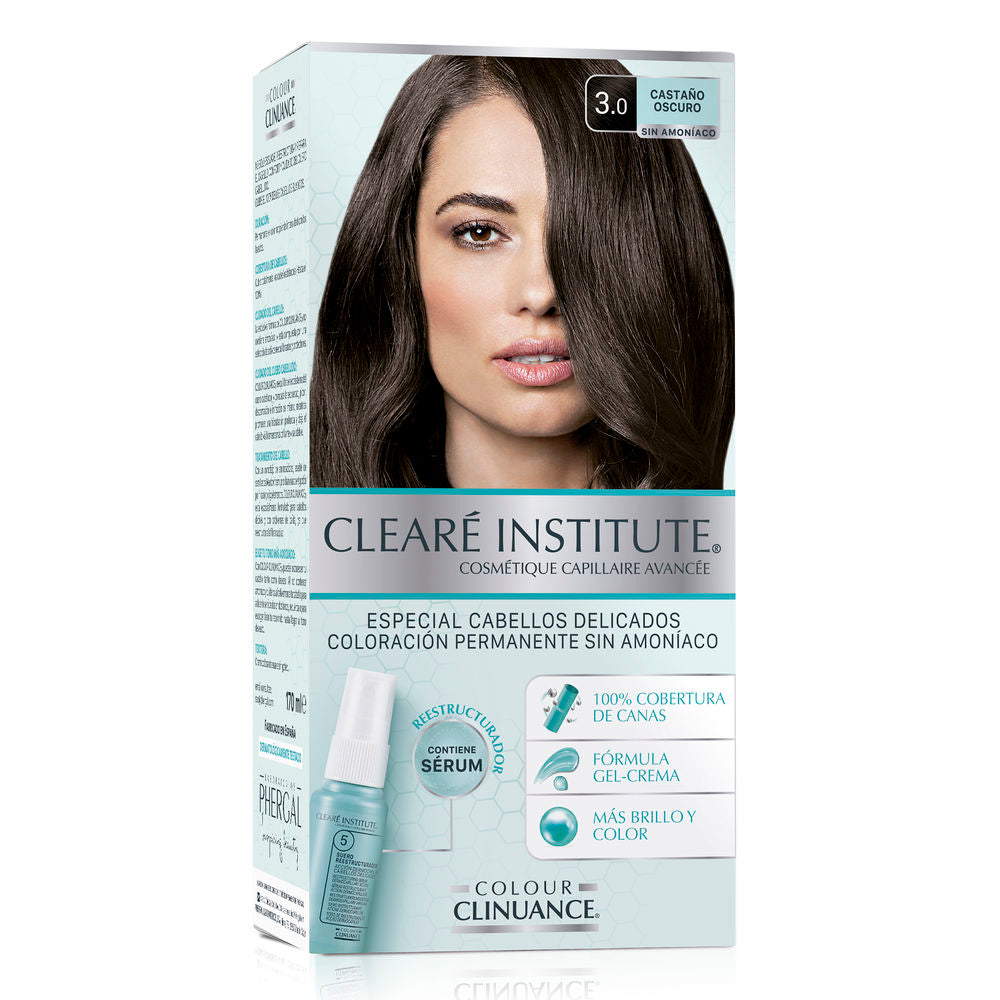COLOUR CLINUANCE delicate hair #3.0-dark brown 1 u-0