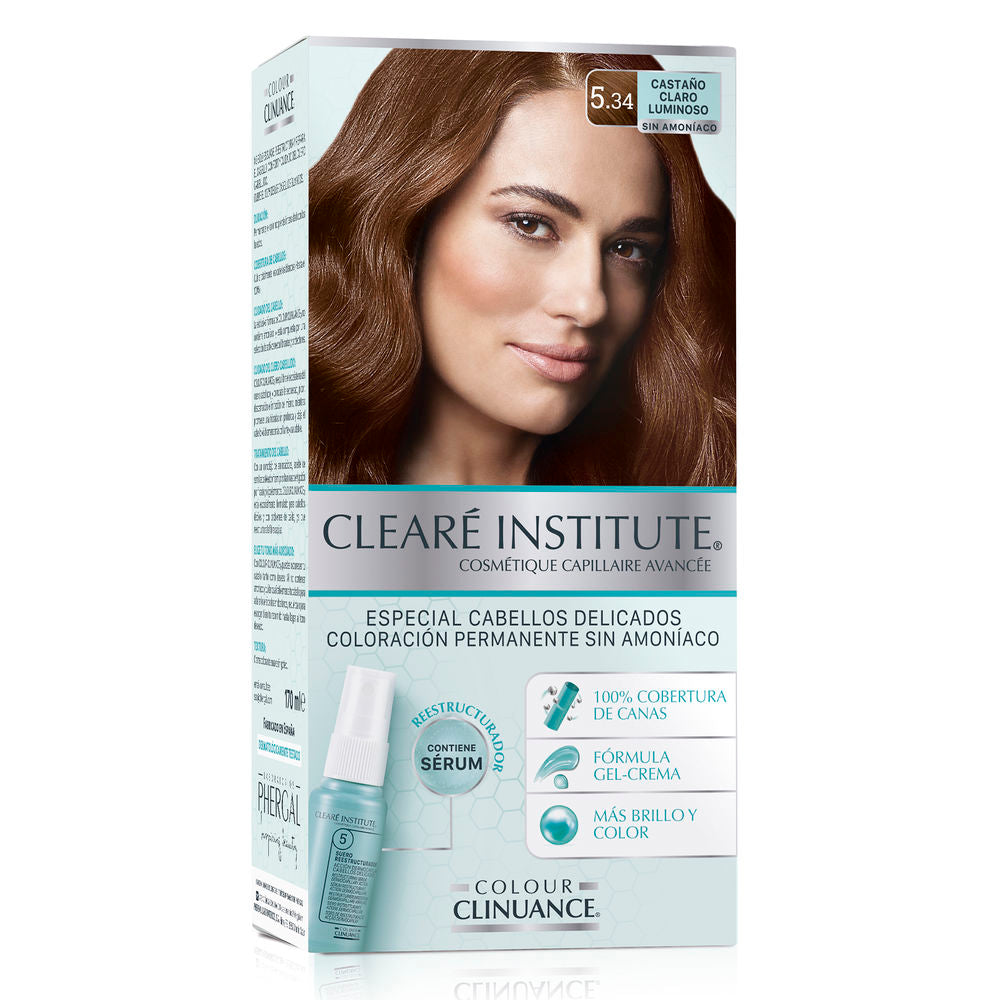 COLOUR CLINUANCE delicate hair #5.34-luminous light brown 1 u-0