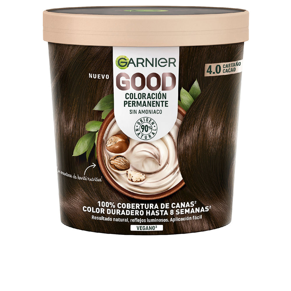GOOD permanent color #4.0 cocoa brown 217 ml-0