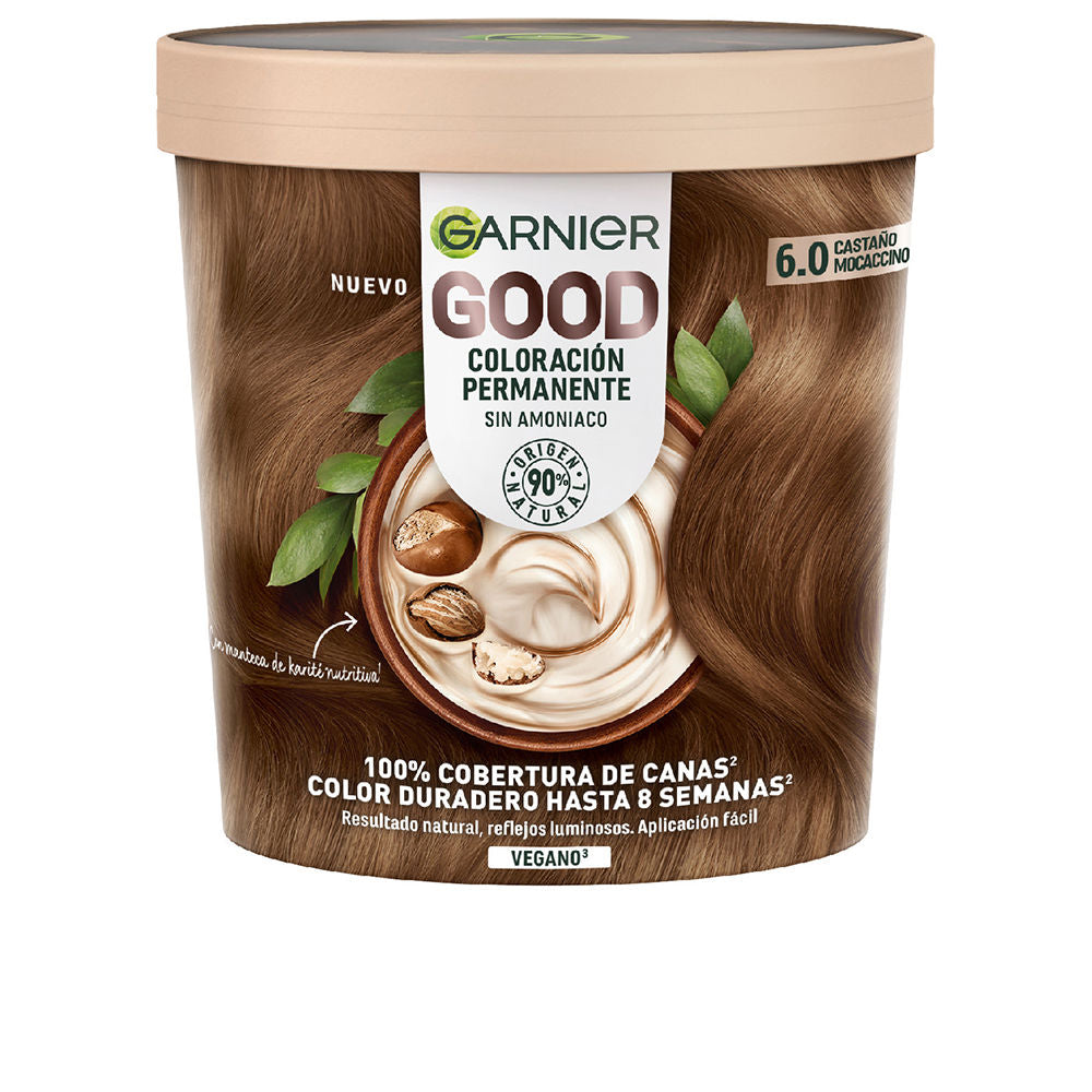 GOOD permanent color #6.0 mochaccino chestnut 217 ml-0