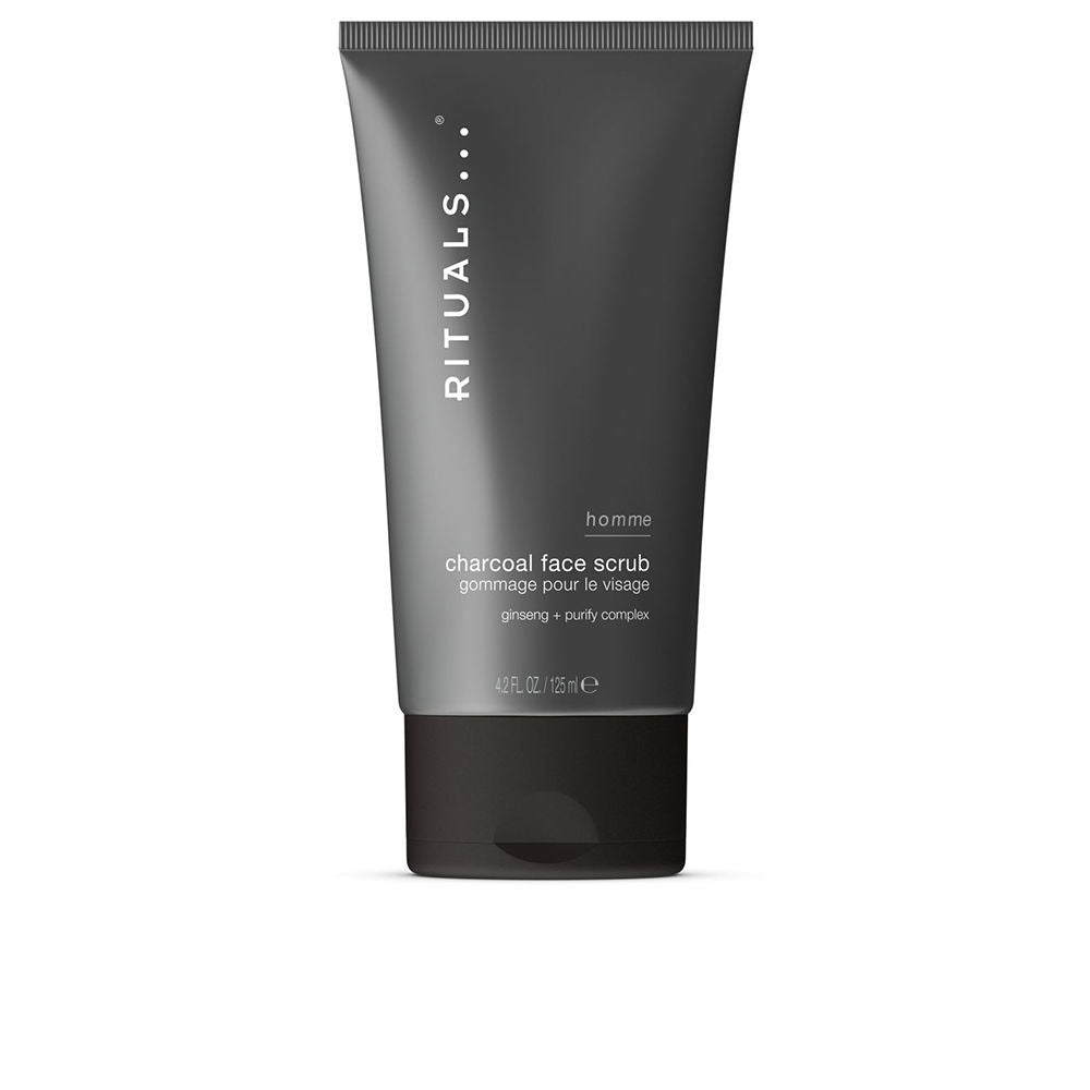 HOMME charcoal face scrub 125 ml-0