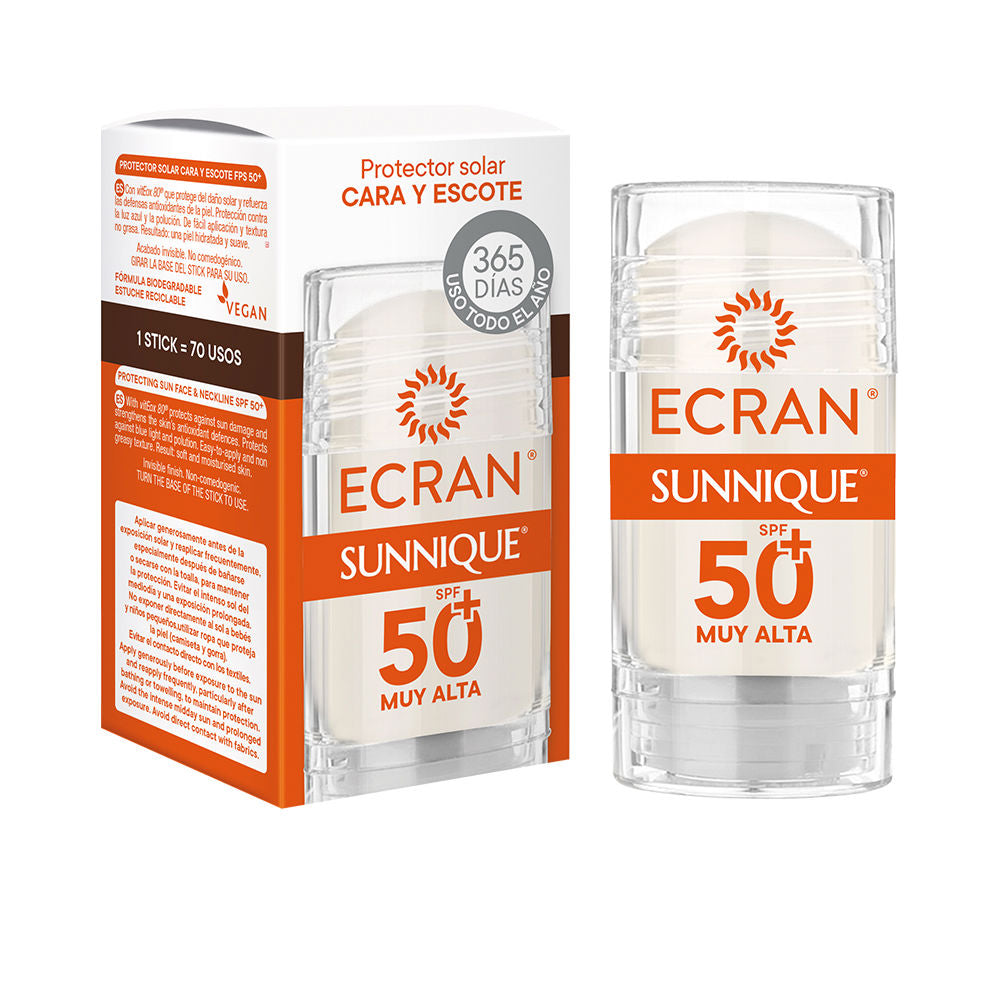 ECRAN SUNNIQUE face and neckline SPF50+ stick 30 ml-0