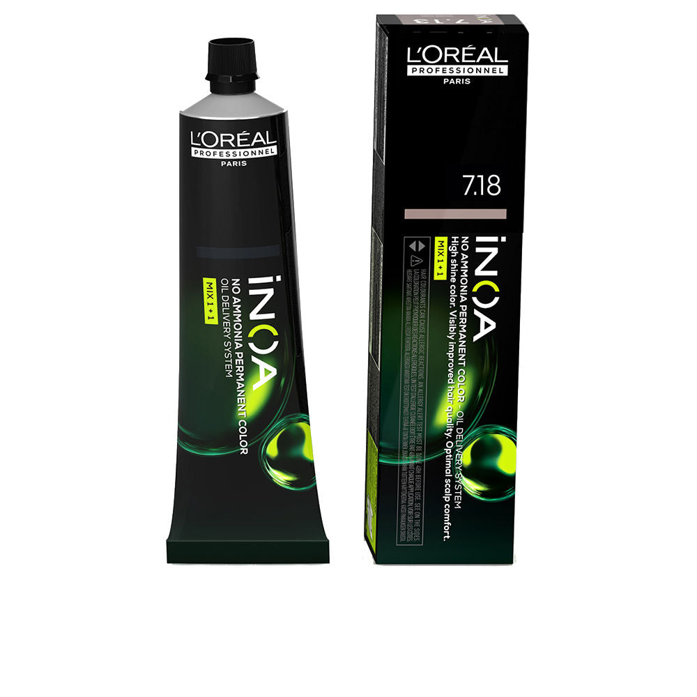 INOA no ammonia permanent color #7.18 60 gr-0
