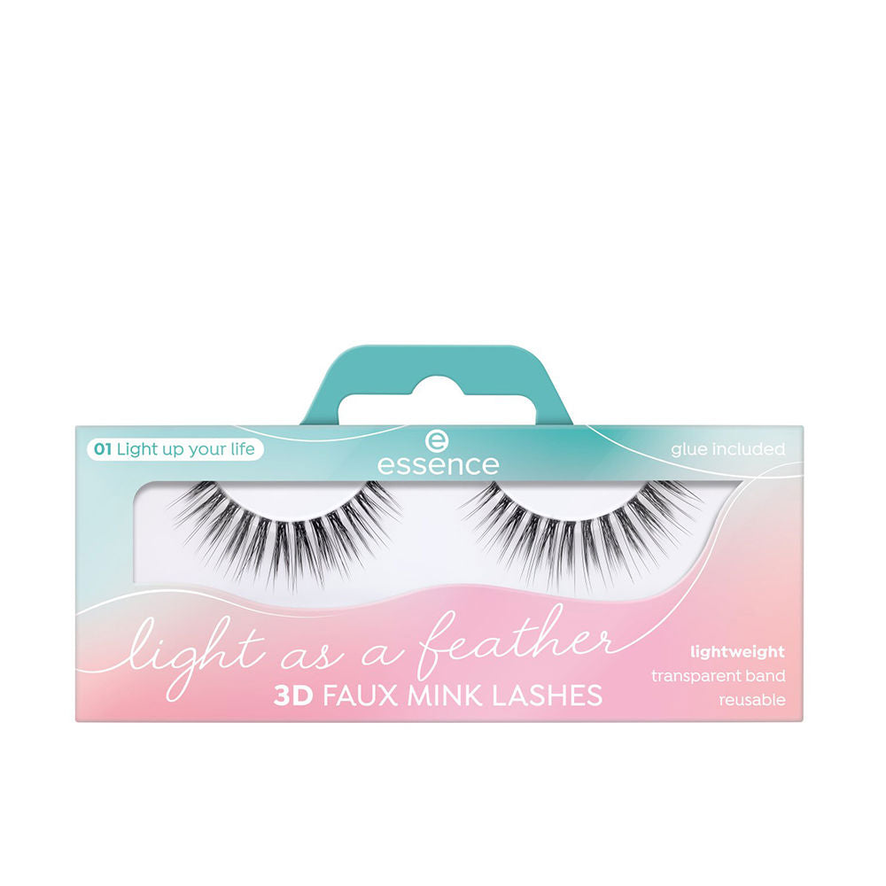 LIGHT AS A FEATHER 3D synthetic vision eyelashes #01 1 pc-0