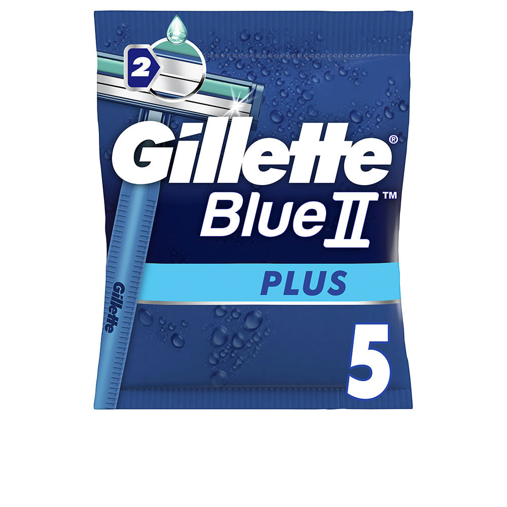 GILLETTE BLUE II PLUS disposable razor blades 5 units-0