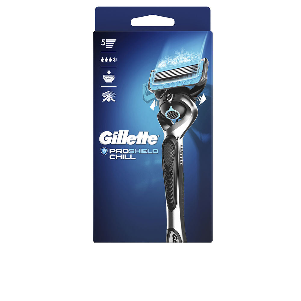 GILLETTE FUSION PROSHIELD CHILL razor + 1 refill-0
