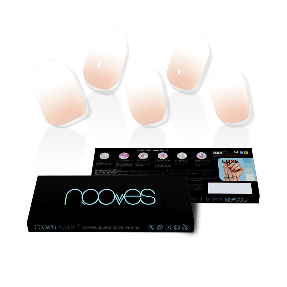 GEL NAIL FILM nude baby boomer premium luxe #gradient 20 u-0