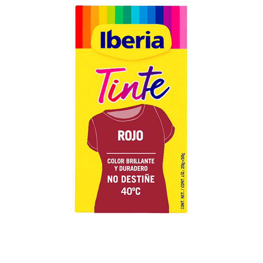 IBERIA CLOTHING DYE colorfast 40º #red 70 gr-0