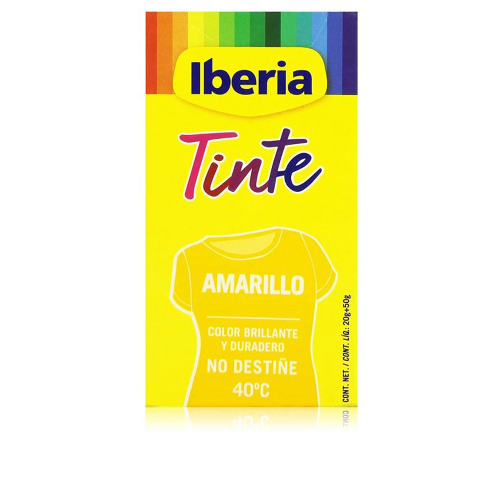 IBERIA CLOTHING DYE colorfast 40º #yellow 70 gr-0