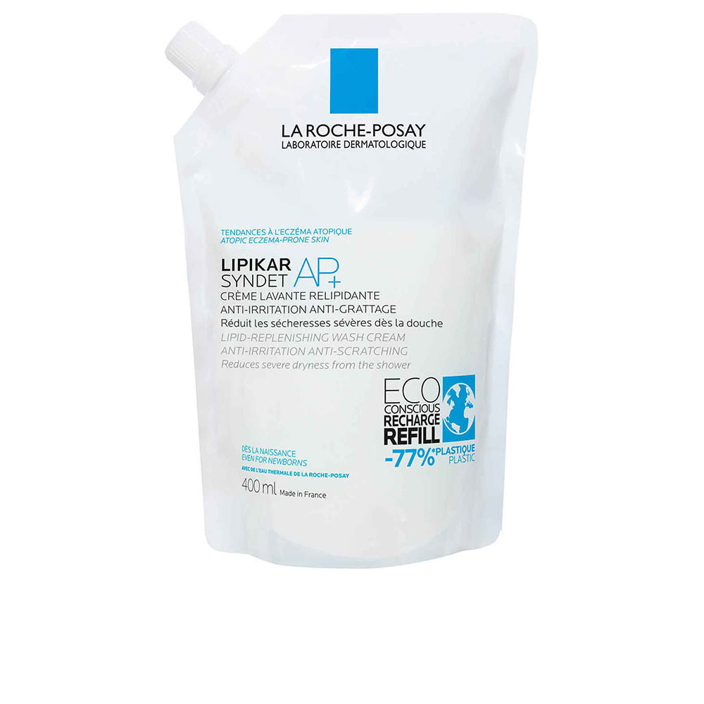 LIPIKAR SYNDET AP+ recharge lipid-replenishing cleansing cream 400 ml-0