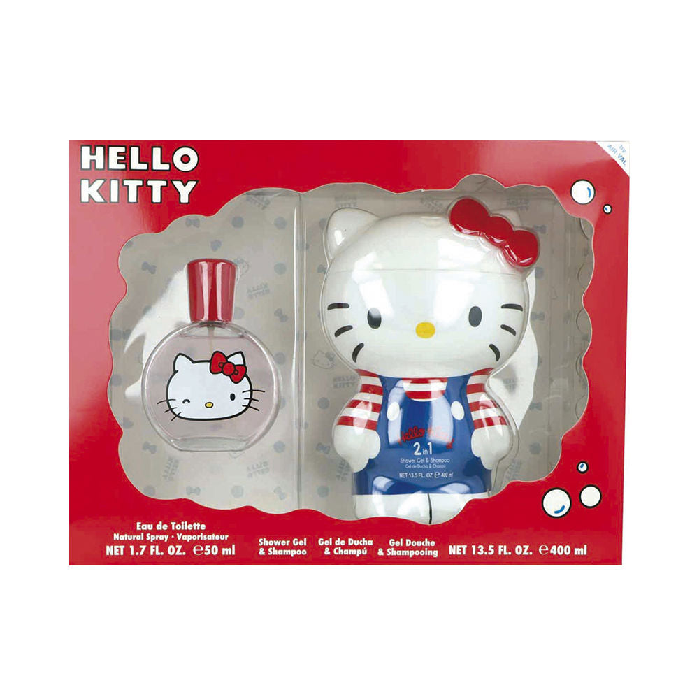 HELLO KITTY SET COLOGNE + SHOWER GEL LOT 2 pcs-0