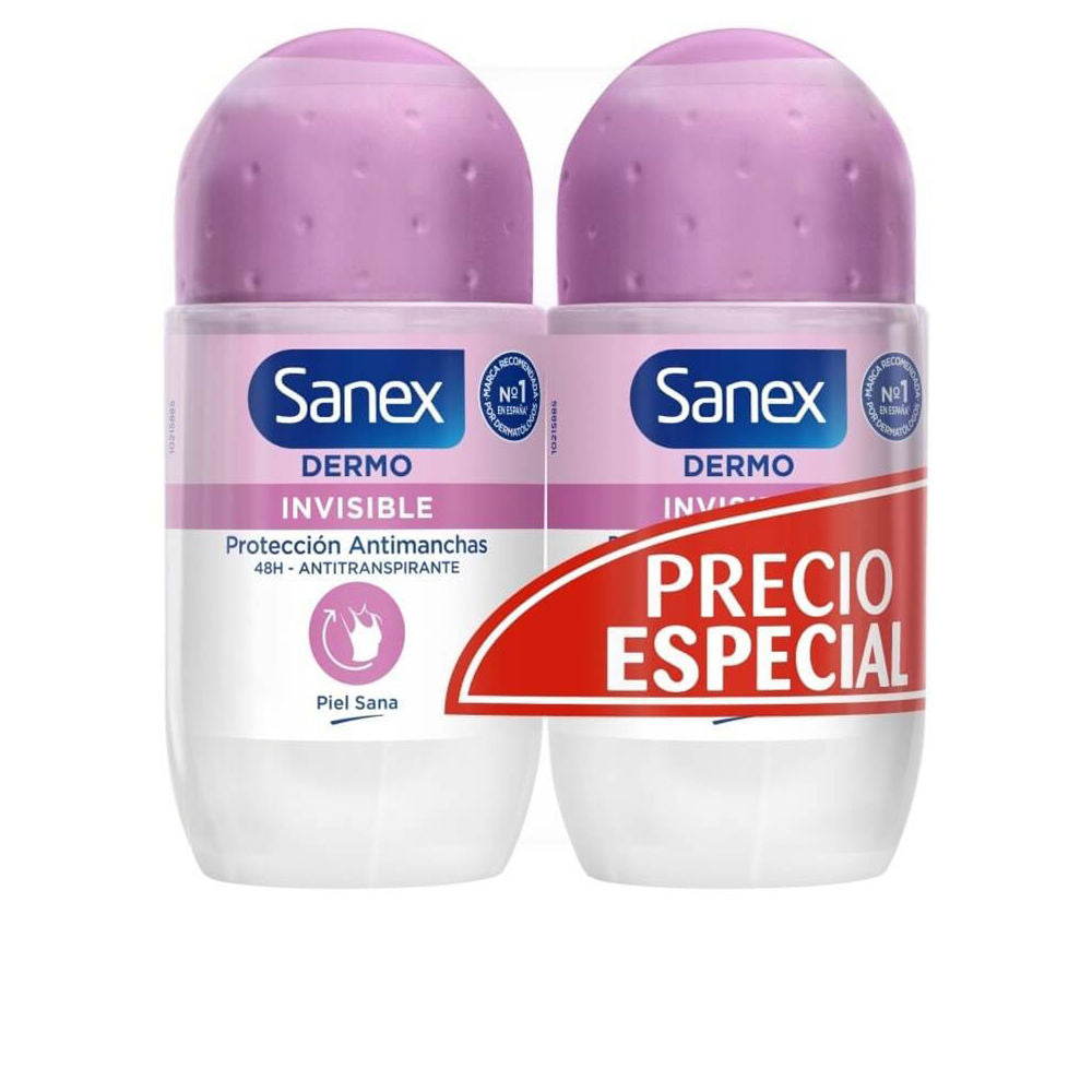 DERMO INVISIBLE roll-on deodorant duo 2 x 50 ml-0