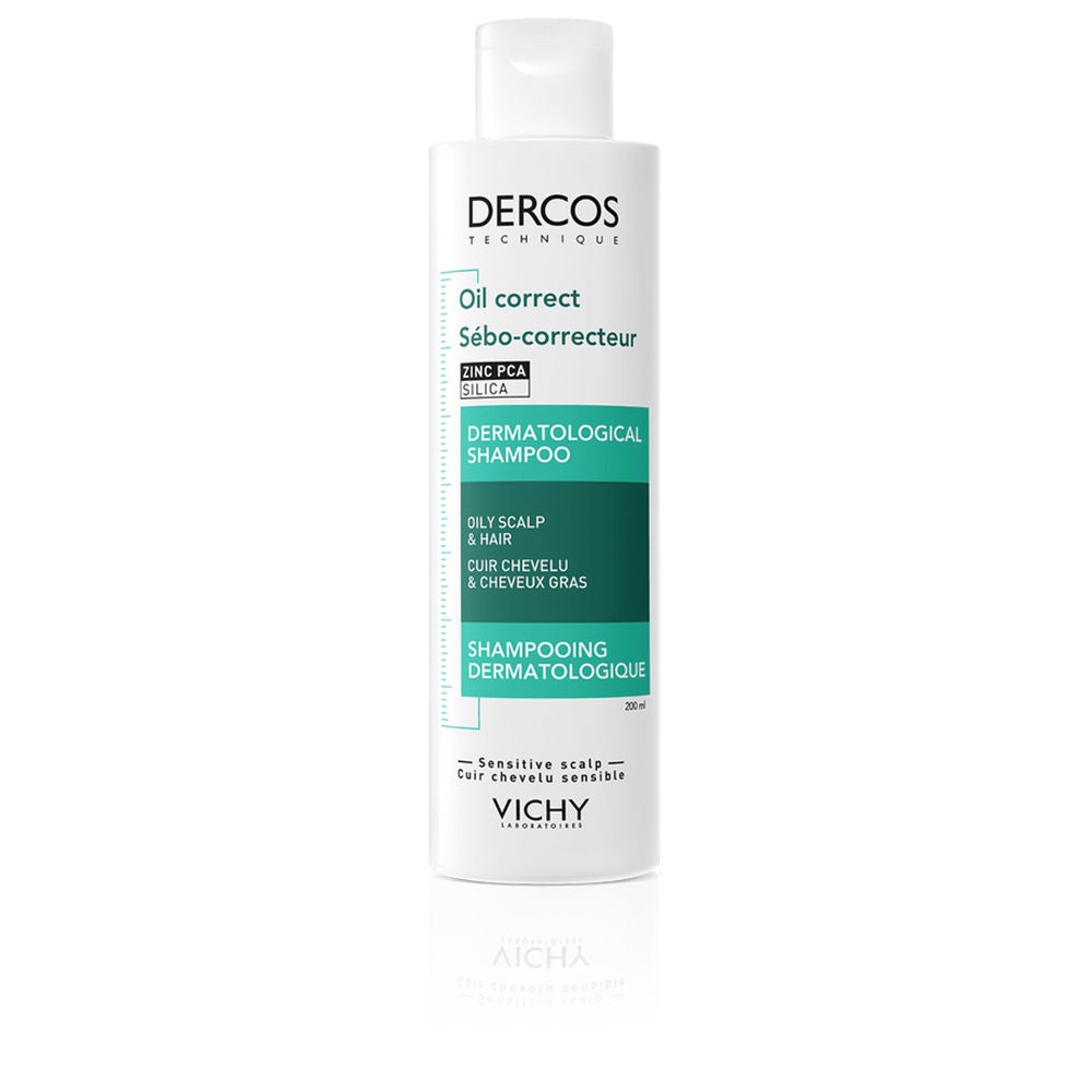 DERCOS sebum control shampoo for oily hair 200 ml-0