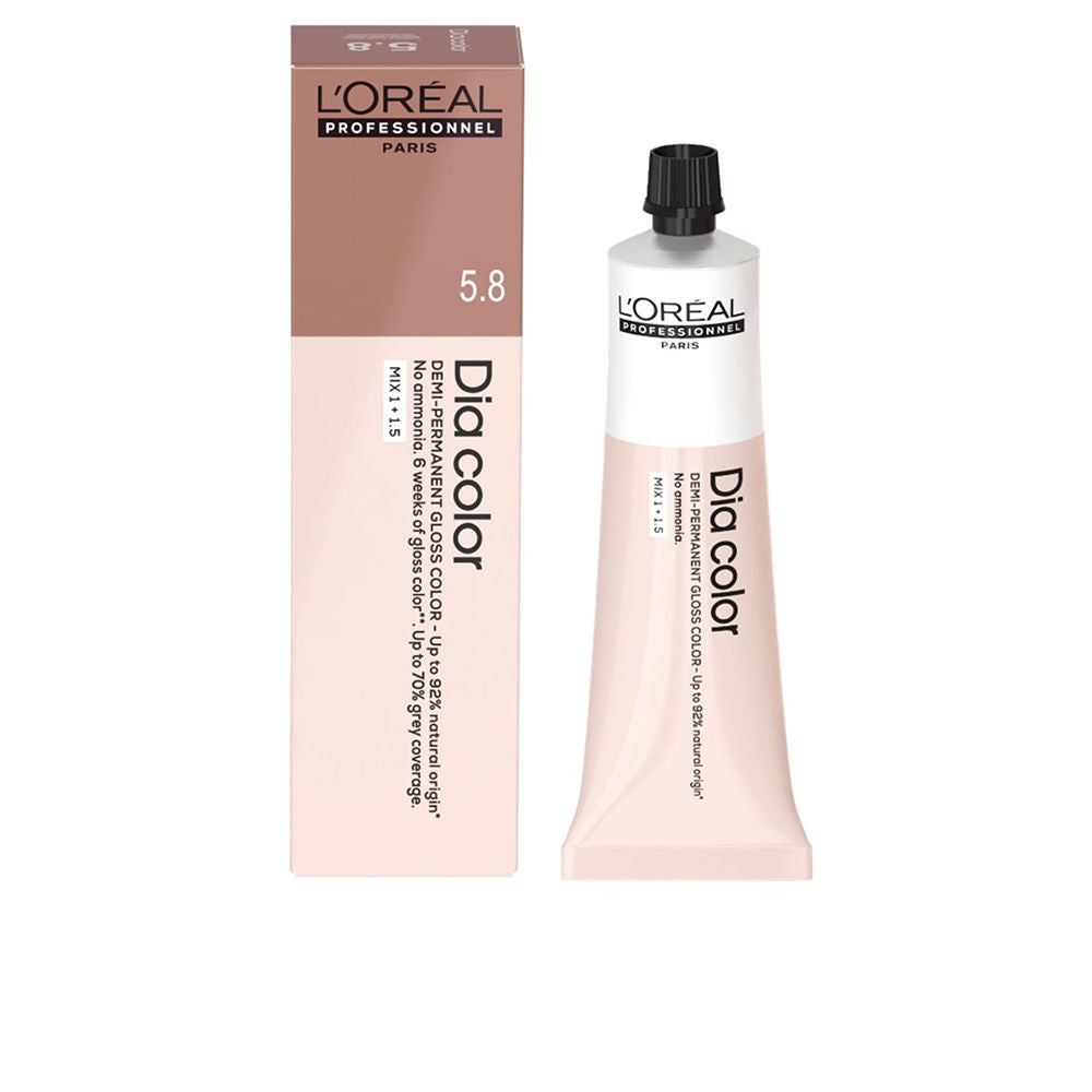 DIA COLOR demi-permanent coloration without ammonia #8.1 60 ml-0