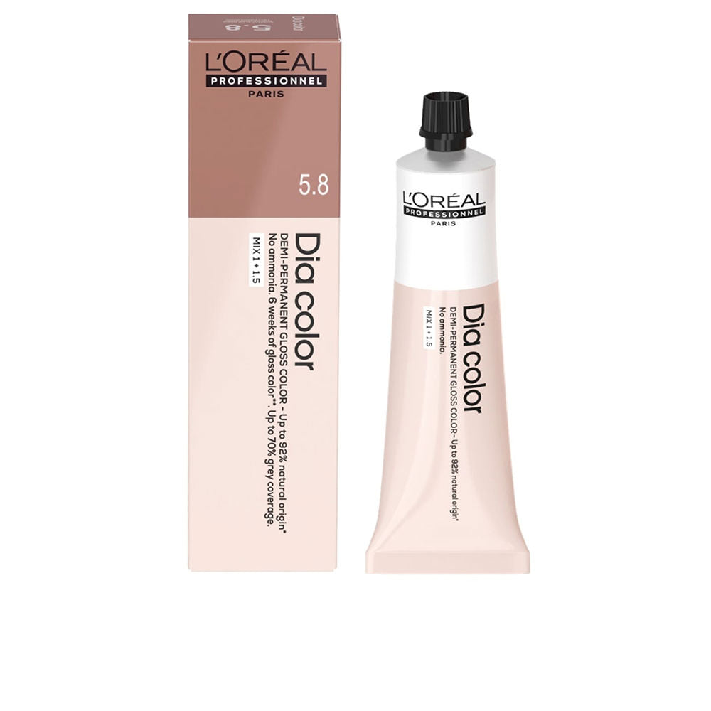 DIA COLOR demi-permanent coloration without ammonia #5.1 60 ml-0