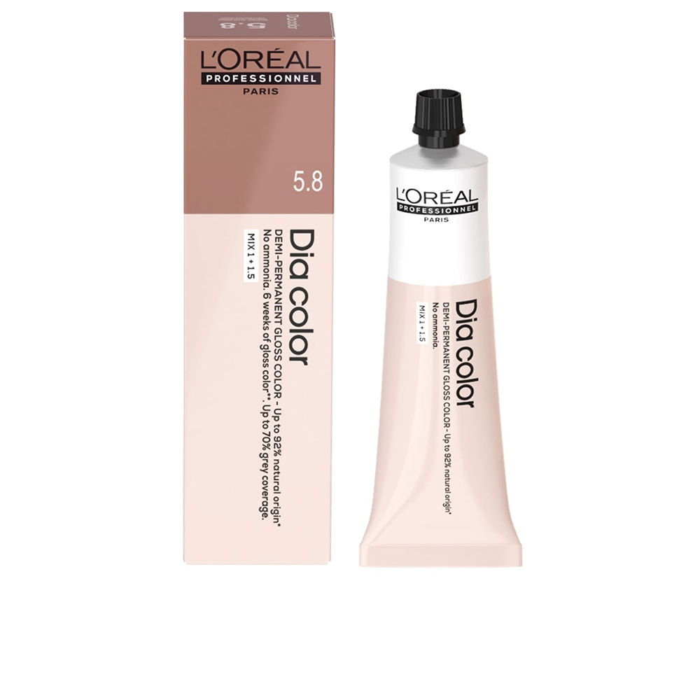 DIA COLOR demi-permanent coloration without ammonia #8.43 60 ml-0