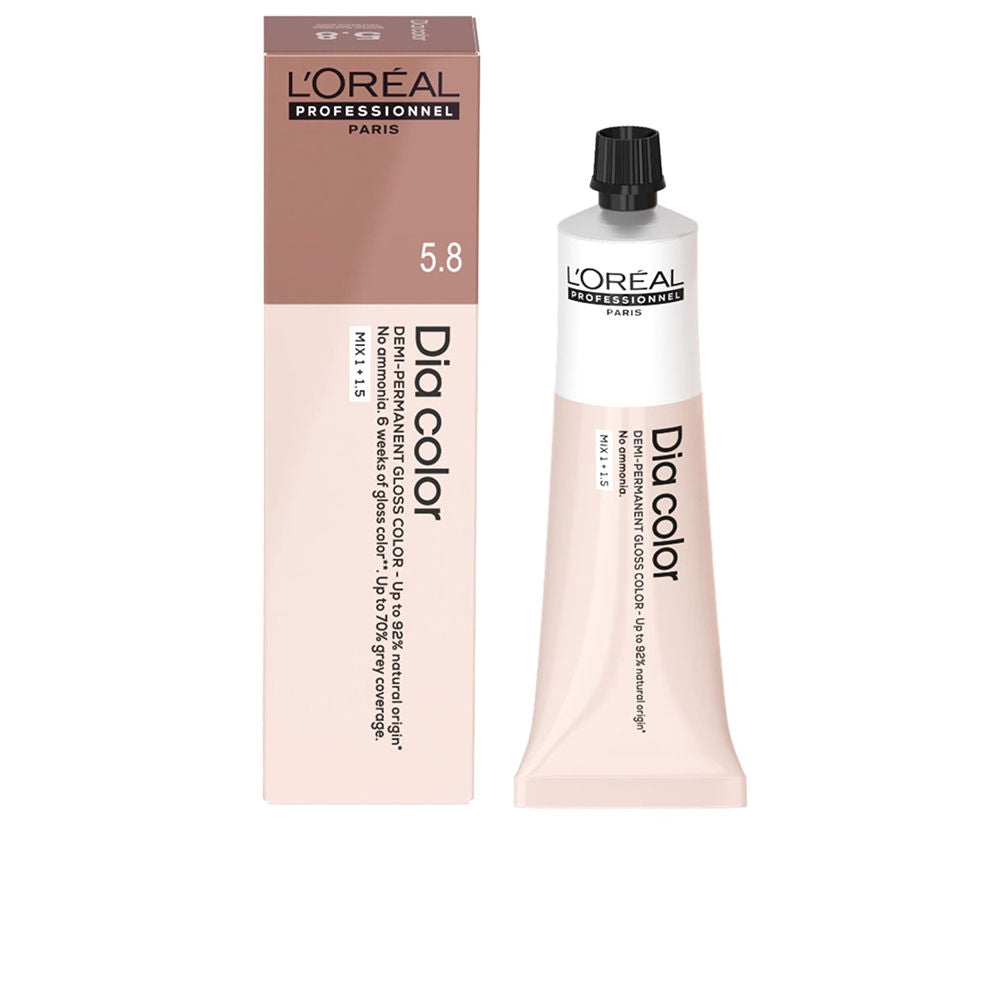 DIA COLOR demi-permanent coloration without ammonia #8 60 ml-0