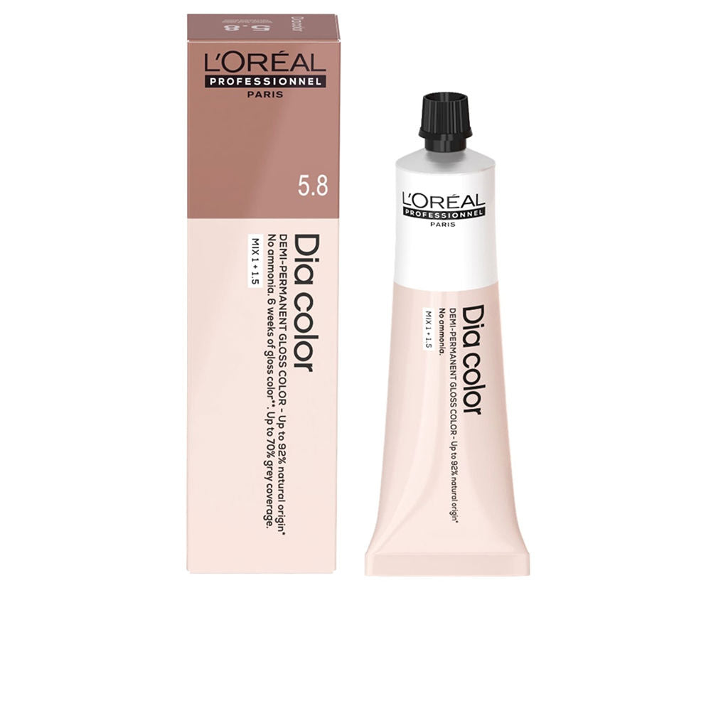 DIA COLOR demi-permanent coloration without ammonia #7.44 60 ml-0