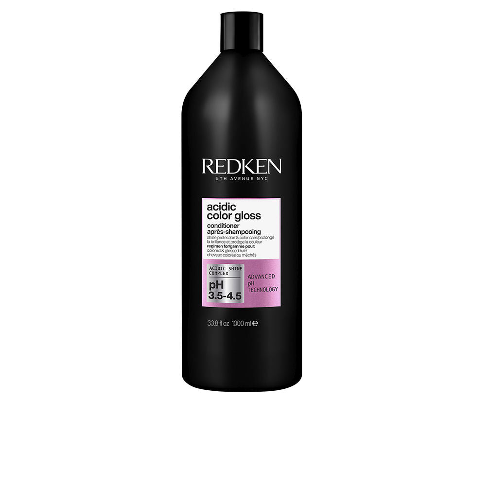 ACIDIC COLOR GLOSS conditioner enhances the shine of your color 1000 ml-0