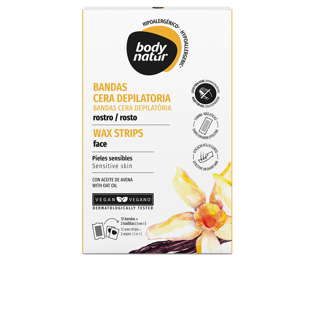 BANDS depilatory wax for face sensitive skin 12 u-0