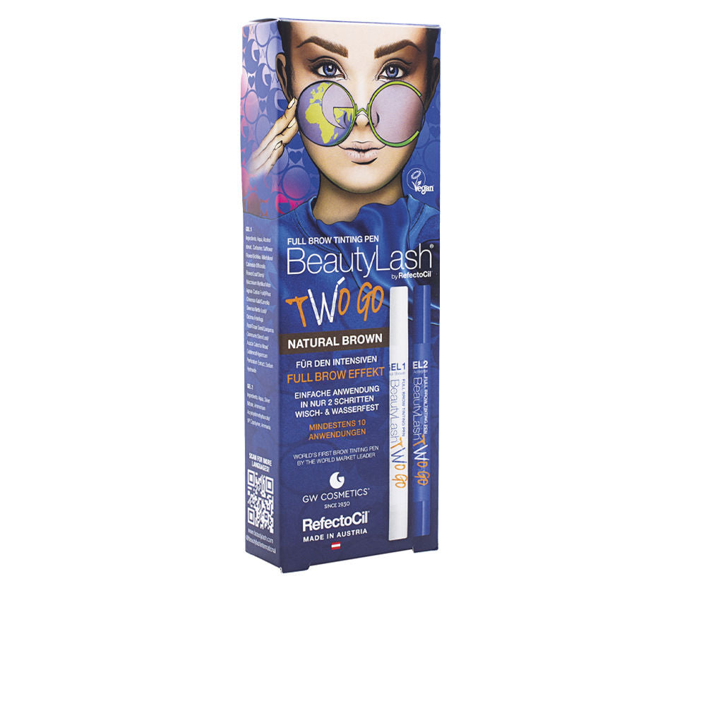 BEAUTY LASH TWO GO eyebrow dye #Natural brown 2 u-0