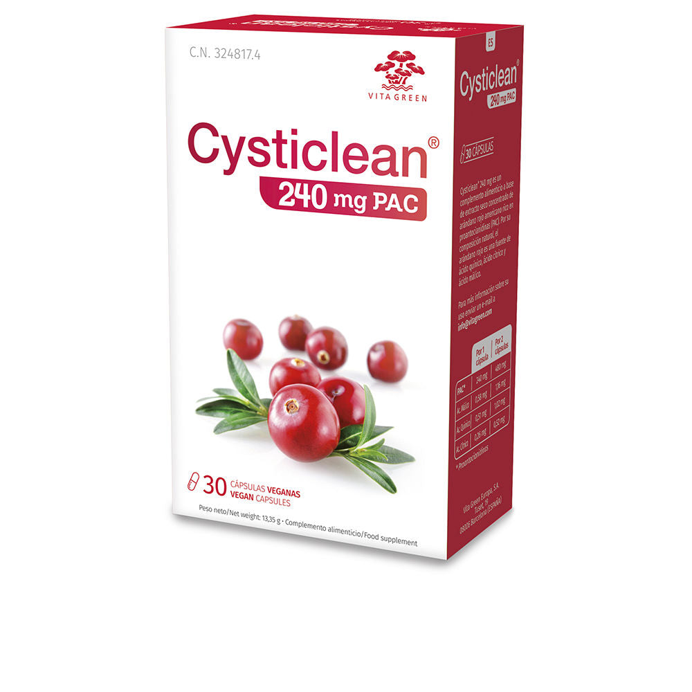 CYSTICLEAN CLASSIC 240 mg of PAC and Cranberry capsules 30 units-0
