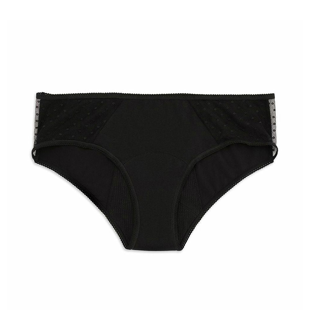 KIWITAS CLASSIC PLUMETI menstrual panties black #M 1 u-0